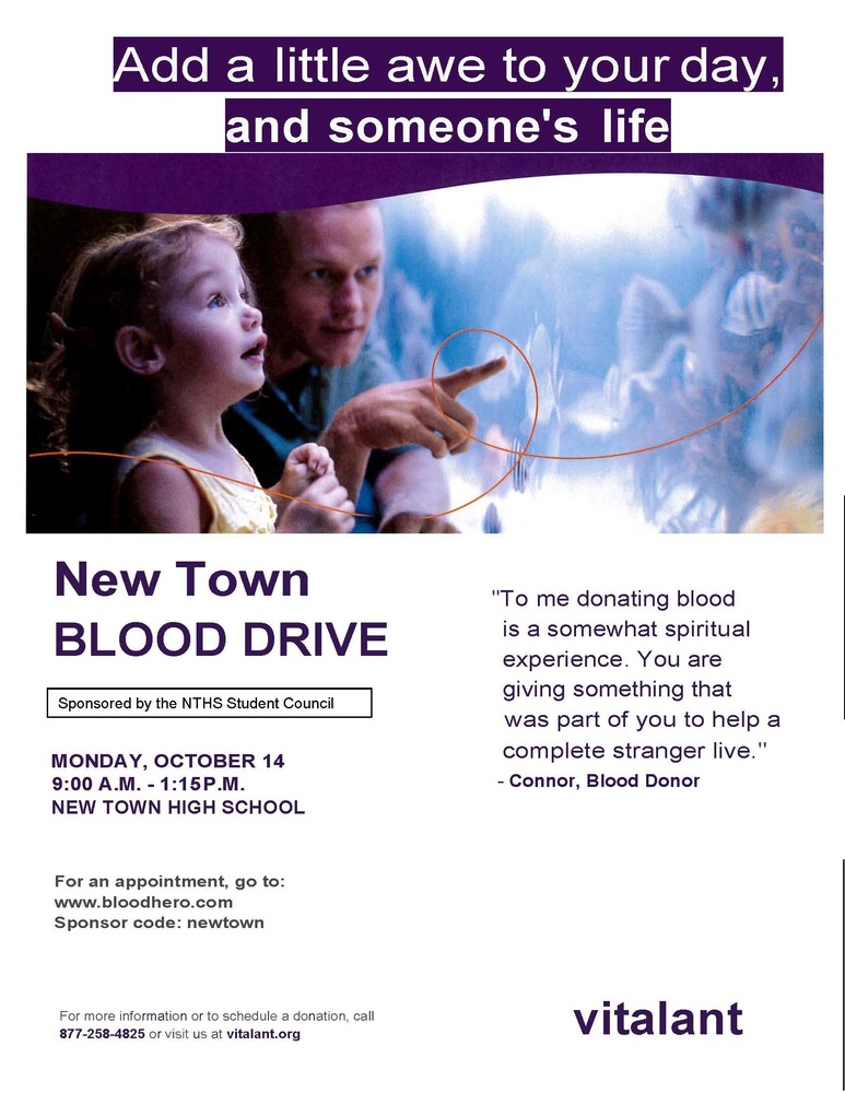 blood drive flyer