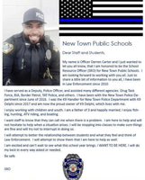 New Town Public School wants to welcome Officer Carter to our team!