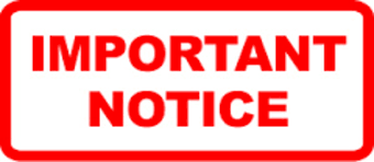 important notice