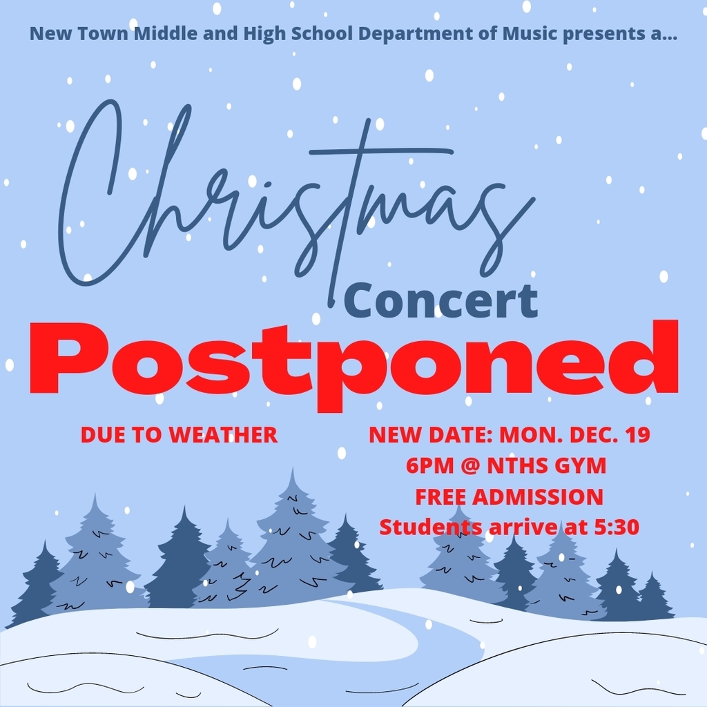 Concert postponed