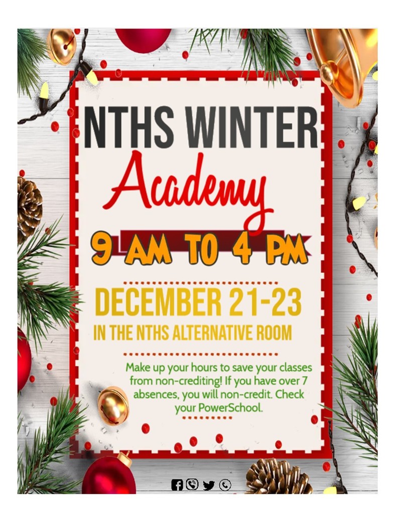 NTHS Winter Academy