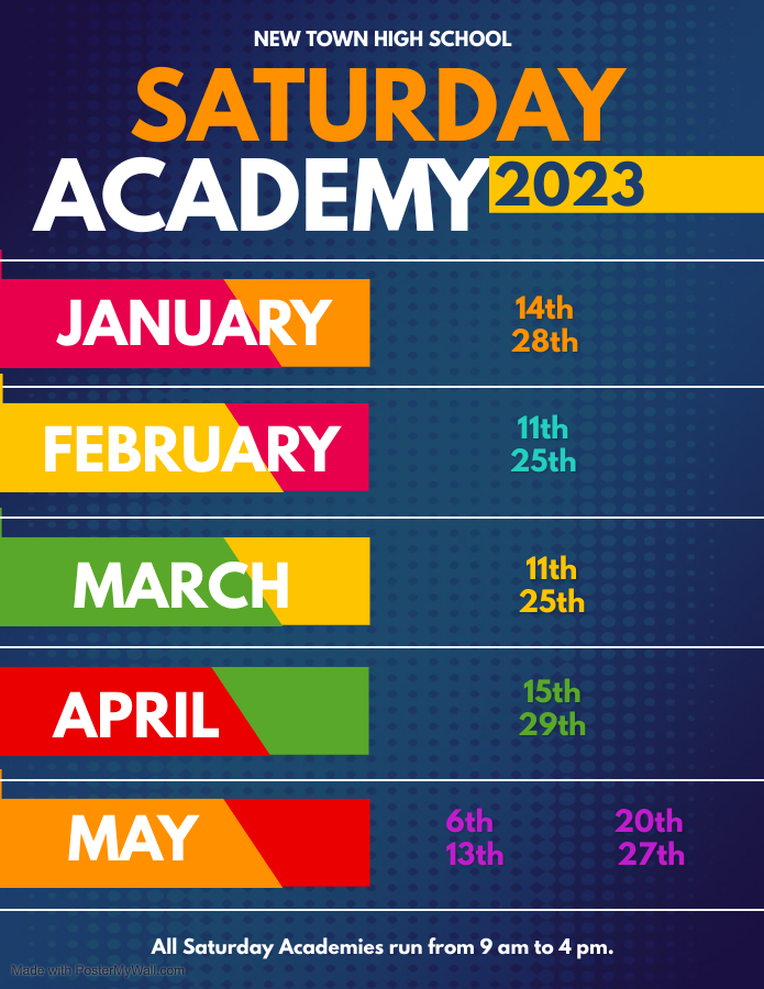 Saturday Academy Spring 2023